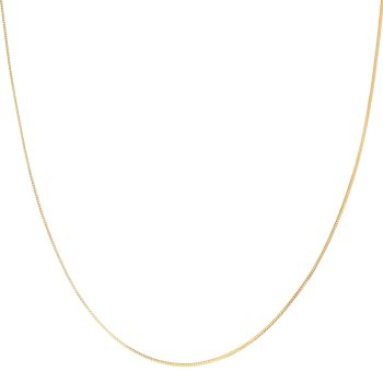 22ct Yellow Gold Foxtail Chain 18"