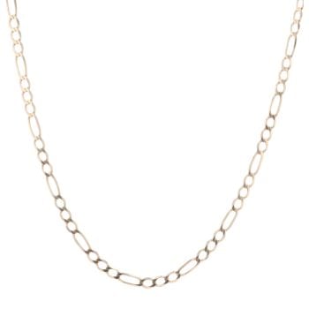 9ct Yellow Gold Figaro Chain 22"