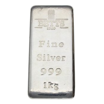 Silver 1Kg Betts Ingot