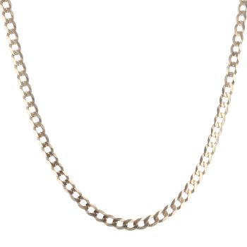 9ct Yellow Gold Curb Chain 20"