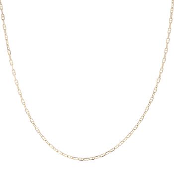 9ct Yellow Gold Anchor Chain 24"