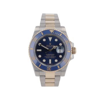 Rolex Submariner 'Bluesy' Pre Owned Watch Ref 116613LB