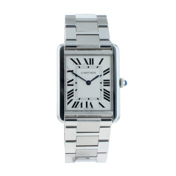 Cartier Tank Solo Pre Owned Watch Ref 3169 (W5200014)
