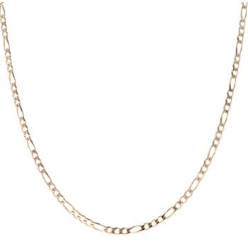 9ct Yellow Gold Figaro Chain 18"