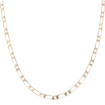 9ct Yellow Gold Figaro Chain 18"