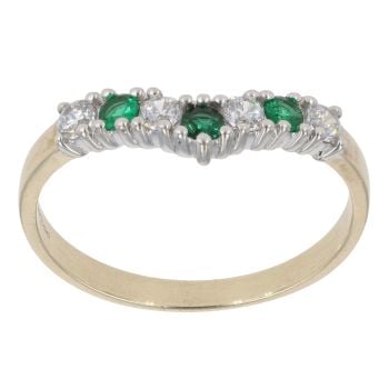 18ct Yellow Gold 0.60ct Diamond And Sapphire Cluster Ring