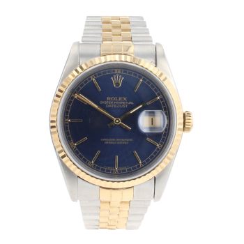 Rolex Datejust Pre Owned Watch Ref 16233