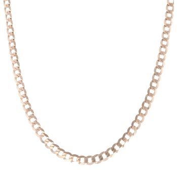 9ct Yellow Gold Curb Chain 20"