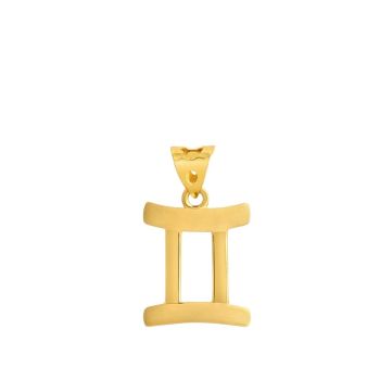 22ct Yellow Gold Gemini Pendant