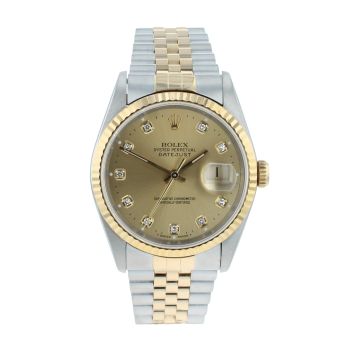 Rolex Datejust Pre Owned Watch Ref 16233