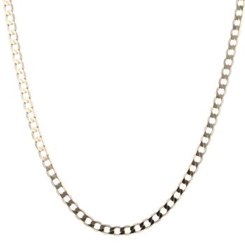 9ct Yellow Gold Curb Chain 20"