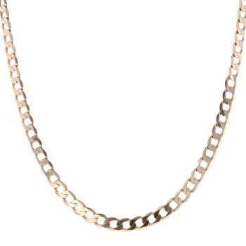 9ct Yellow Gold Curb Chain 20"
