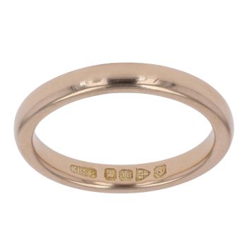 18ct Yellow Gold Wedding Band 2.77mm