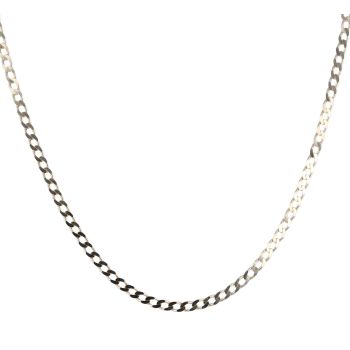 9ct Yellow Gold Curb Chain 18"