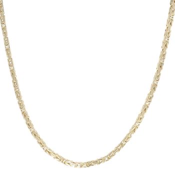 14ct Yellow Gold Byzantine Chain 26"