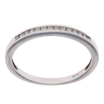 18ct White Gold 0.15ct Brilliant Cut Diamond Eternity Ring
