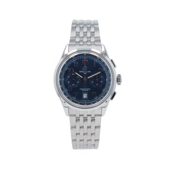 Breitling Premier Pre Owned Watch Ref AB0145