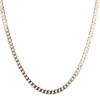 9ct Yellow Gold Curb Chain 20"