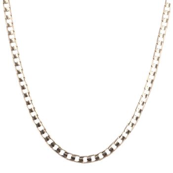 9ct Yellow Gold Curb Chain 18"