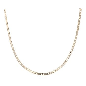 9ct Yellow Gold Anchor Chain 18"