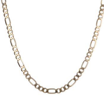 14ct Yellow Gold Figaro Chain 20"