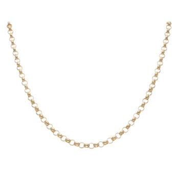 9ct Yellow Gold Belcher Chain 20"
