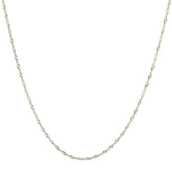9ct Yellow Gold Singapore Fancy Chain 20"