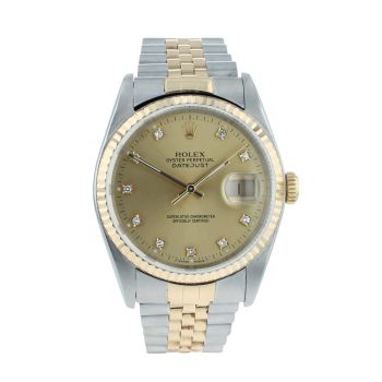 Rolex Datejust Pre Owned Watch Ref 16233