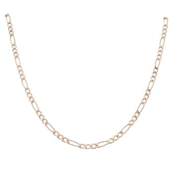 9ct Yellow Gold Figaro Chain 24"