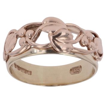 9ct Yellow and Rose Gold Tree Of Life Clogau Ring