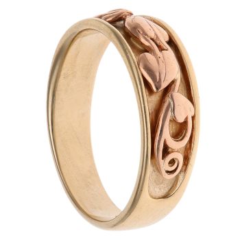 9ct Yellow and Rose Gold Clogau Tree Of Life Ring