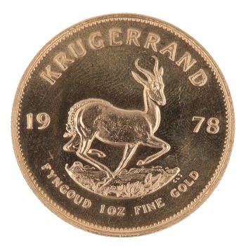1978 1oz South Africa Krugerrand Coin