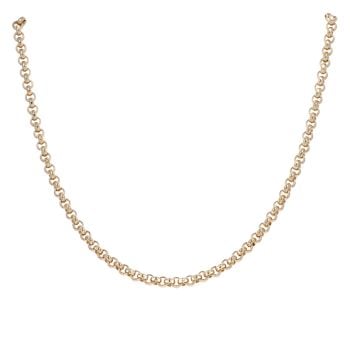 9ct Yellow Gold Belcher Chain 20"