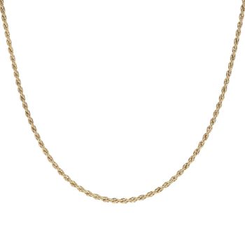 18ct Yellow Gold Rope Chain 20"