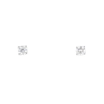 18ct White Gold 0.20ct Diamond Stud Earrings