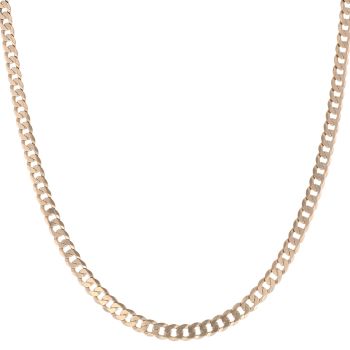 9ct Yellow Gold Curb Chain 20"