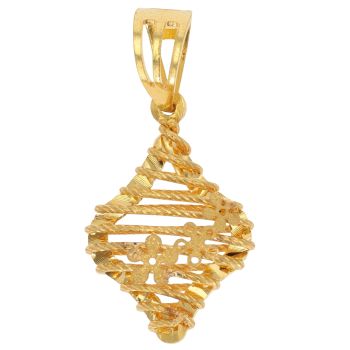 22ct Yellow Gold Wire Kite Fancy Pendant