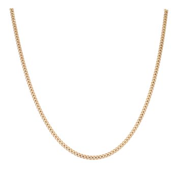 9ct Yellow Gold Curb Chain 24"