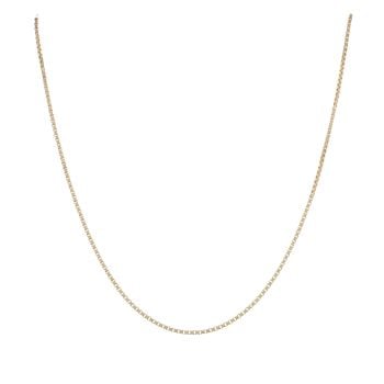 9ct Yellow Gold Box Chain 16"