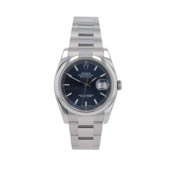 Rolex Datejust Pre Owned Watch Ref 116200