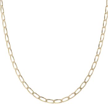 14ct Yellow Gold Fancy Chain 22"