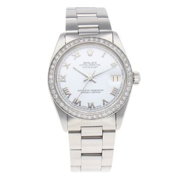 Rolex Custom Datejust Pre Owned Watch Ref 6824
