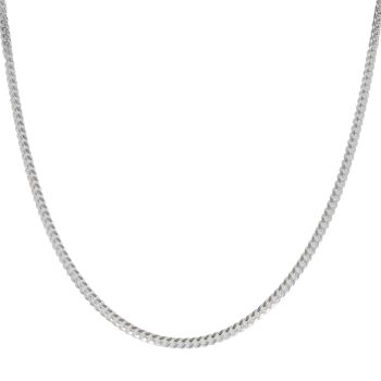 Silver Cuban Chain 16"