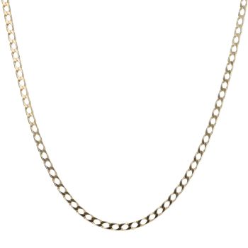 9ct Yellow Gold Curb Chain 26"
