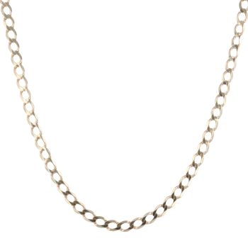 9ct Yellow Gold Curb Chain 26"