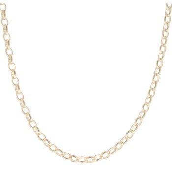 9ct Yellow Gold Belcher Chain 18"