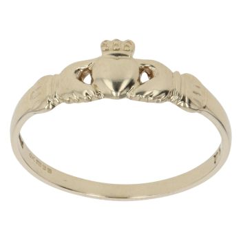 9ct Yellow Gold Claddagh Ring