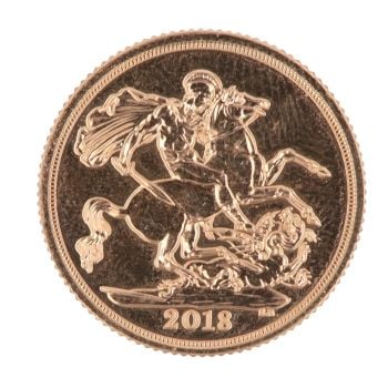 2018 Elizabeth II Full Sovereign Coin
