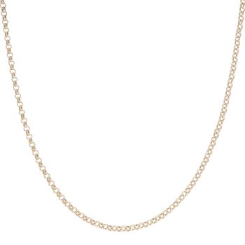 9ct Yellow Gold Belcher Chain 18"