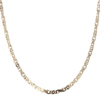 9ct Yellow Gold Fancy Chain 18"